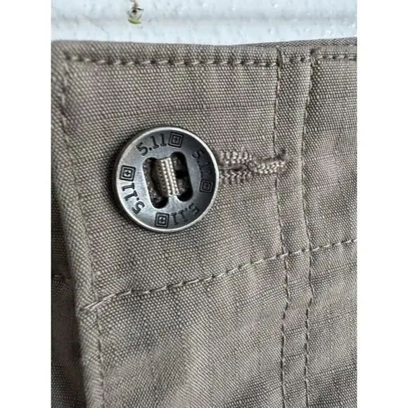 5.11 Tactical Series Mens Pants 40x32 Utility Work 511 Khaki Field Outdoor Gorp - Picture 4 of 12